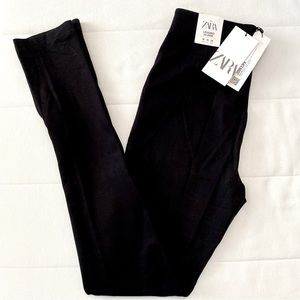 ❌SOLD❌ 🆕 ZARA BLACK HIGH-RISE LEGGING MEDIUM NWT